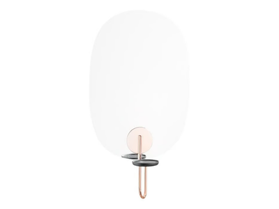 CIGALES - Oval wall-mounted mirror _ Miniforms