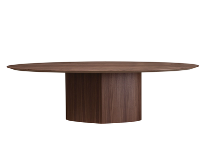 MONOPLAUTO - Round wooden dining table _ Miniforms