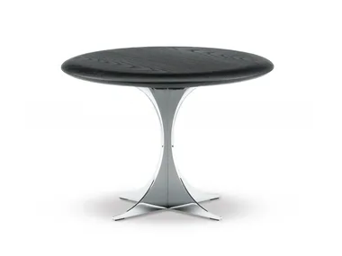 ANISH WOOD - Round ash coffee table _ Minotti