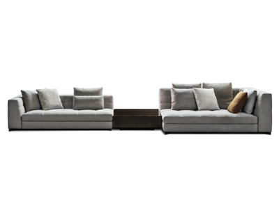 BLAZER - Sectional fabric sofa _ Minotti