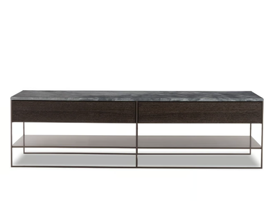 CALDER BRONZE - Console table _ Minotti