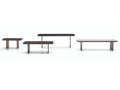CLIVE - Wooden console table / coffee table _ Minotti