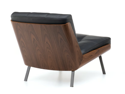 DAIKI - Leather armchair _ Minotti