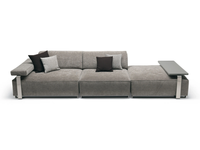 CANNES - 3 seater fabric sofa _ MisuraEmme