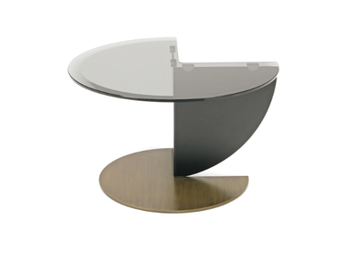 RIALTO - Round glass coffee table _ MisuraEmme