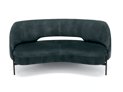 VIRGIN - Curved fabric sofa _ MisuraEmme