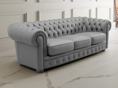 CHESTER - Tufted leather sofa _ MitoHome