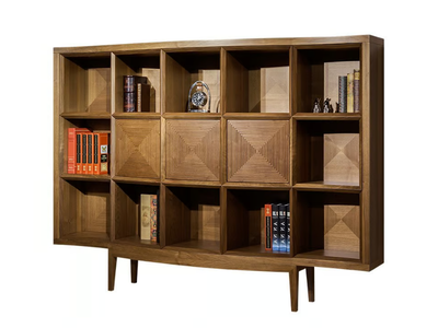 BIBLA - Open wooden bookcase _ Mobi