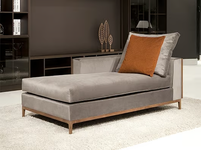 CASABLANCA - Upholstered fabric day bed _ Mobi