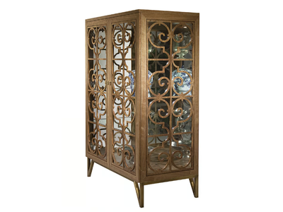 GRANADA - Wood and glass display cabinet _ Mobi