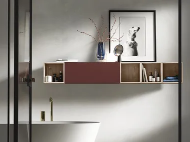 IN&OUT 8 - Suspended HPL bathroom cabinet _ Mobilcrab