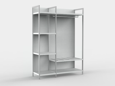 URBAN AM 15 - Clothes rack / Luggage carrier _ Mobilspazio