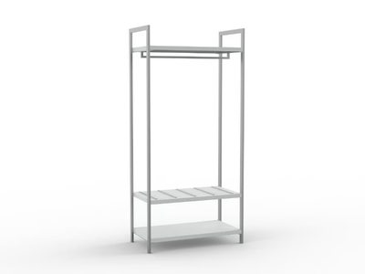 URBAN AM 27 - Clothes rack / Luggage carrier _ Mobilspazio