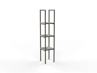 URBAN BG09 - Freestanding marble shelving unit _ Mobilspazio