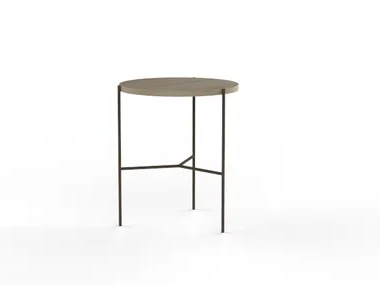 URBAN CM07 - Round melamine-faced chipboard coffee table _ Mobilspazio