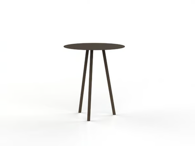 URBAN CM08 - Round metal coffee table _ Mobilspazio