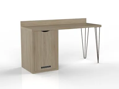 URBAN SM21 - Rectangular melamine-faced chipboard writing desk _ Mobilspazio