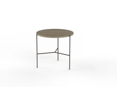 URBAN TV27 - Round melamine-faced chipboard coffee table _ Mobilspazio