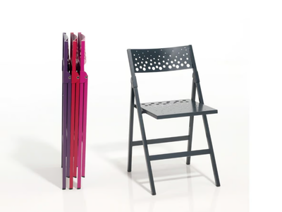 MOON - Folding metal chair _ Mobliberica
