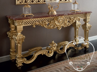 15621 - Rectangular wooden console table _ Modenese Luxury Interiors