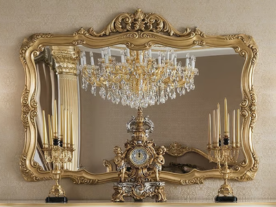 15677 - Rectangular wall-mounted mirror _ Modenese Luxury Interiors