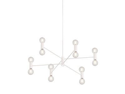 CHANDELIER - Painted metal pendant lamp _ Modo Luce