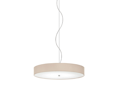 DISCOVOLANTE - LED fabric pendant lamp _ Modo Luce
