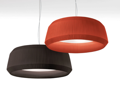 LOTO - LED fabric pendant lamp _ Modo Luce
