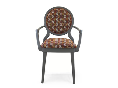 P 219/I CARRY - Stackable beech chair with armrests _ Modonutti