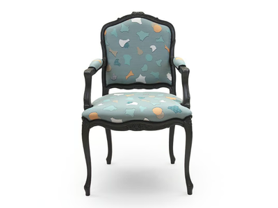 P 700 YVONNE - Upholstered beech chair with armrests _ Modonutti