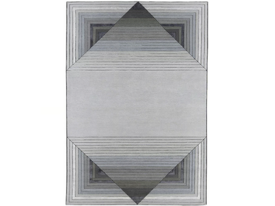 PAPIROFLEXIA - PPF1 - Hand-knotted rug in wool and viscose _ Mohebban