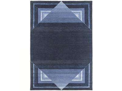 PAPIROFLEXIA - PPF4 - Hand-knotted rug in wool and viscose _ Mohebban