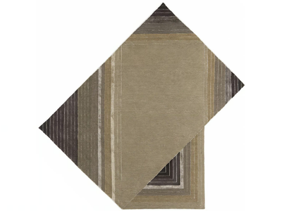PAPIROFLEXIA - PPF6 - Hand-knotted rug in wool and viscose _ Mohebban