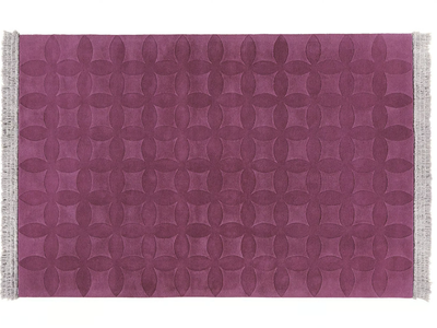 TWIGGY AUBERGINE - Hand-tufted rectangular wool rug _ Mohebban