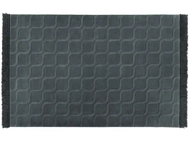 TWIGGY NIGHT BLUE - Hand-tufted rectangular wool rug _ Mohebban