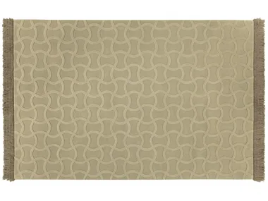 TWIGGY TAUPE - Hand-tufted rectangular wool rug _ Mohebban