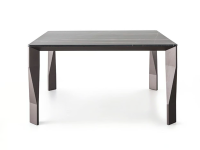 DIAMOND - Square marble dining table _ Molteni & C.