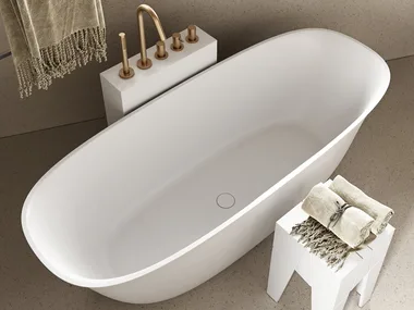 GRACE - Freestanding oval bathtub _ MOMA Design