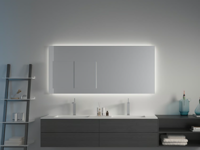 MIRR IN MIRROR - Wall-mounted bathroom mirror with cabinet _ MOMA Design