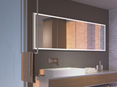 SERVETTO - Ceiling mounted stainless steel towel rack _ MOMA Design