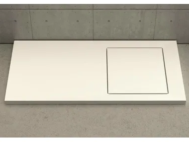 TOLOMEO - Built-in rectangular shower tray _ MOMA Design
