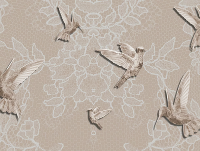 COR-04 - Glass-fibre wall tiles / wallpaper _ MOMENTI