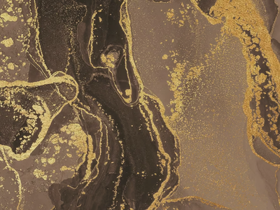 FAB-05 GOLD - Glass-fibre wall tiles / wallpaper _ MOMENTI