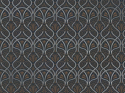 FAB-06 SILVER - Glass-fibre wall tiles / wallpaper _ MOMENTI
