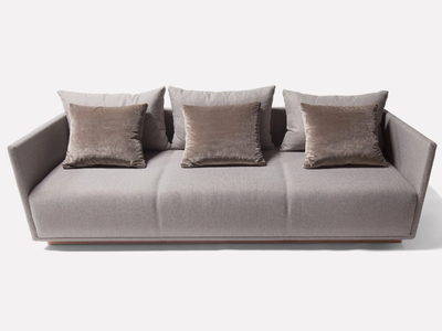 VERONA - 3 seater fabric sofa _ MORADA