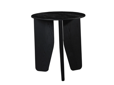 CUT - Round solid wood coffee table _ MORE