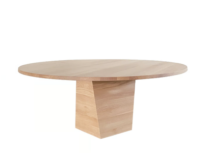 VARAN - Round wooden table _ MORE