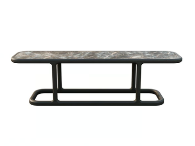 BELLAGIO - Low rectangular wooden coffee table _ Morelato