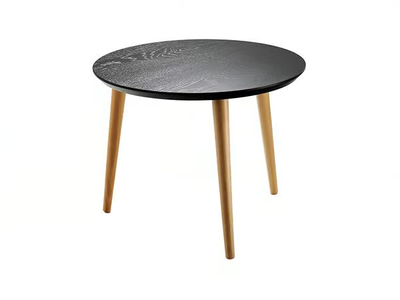 CHEVY - Round wooden coffee table _ Morgan