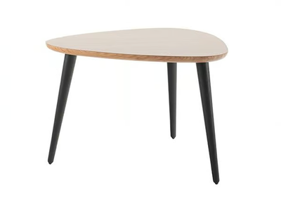 CHEVY - Triangular wooden coffee table _ Morgan